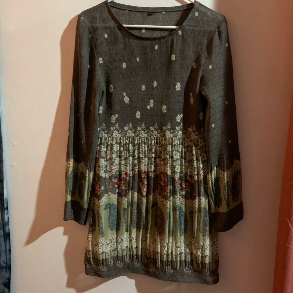 Floral light dress